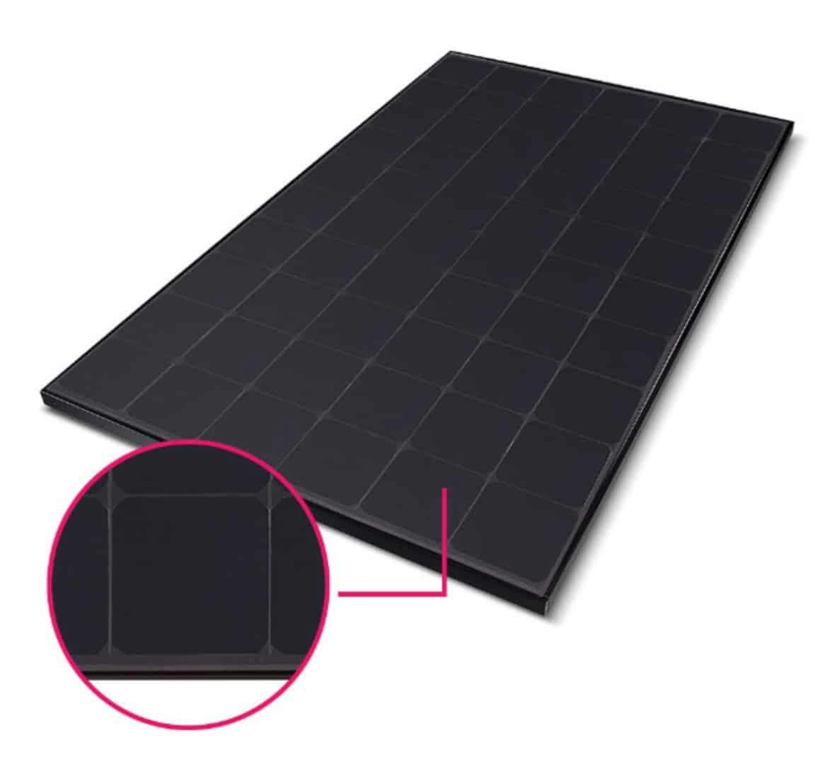 Lg Neon R Lg 360q1k V5 Black Black Mono Solar Panel Wholesale Solar