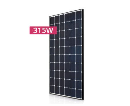 Lg 315n1c Black Mono Solar Panel Wholesale Solar